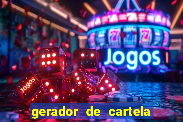 gerador de cartela de bingo